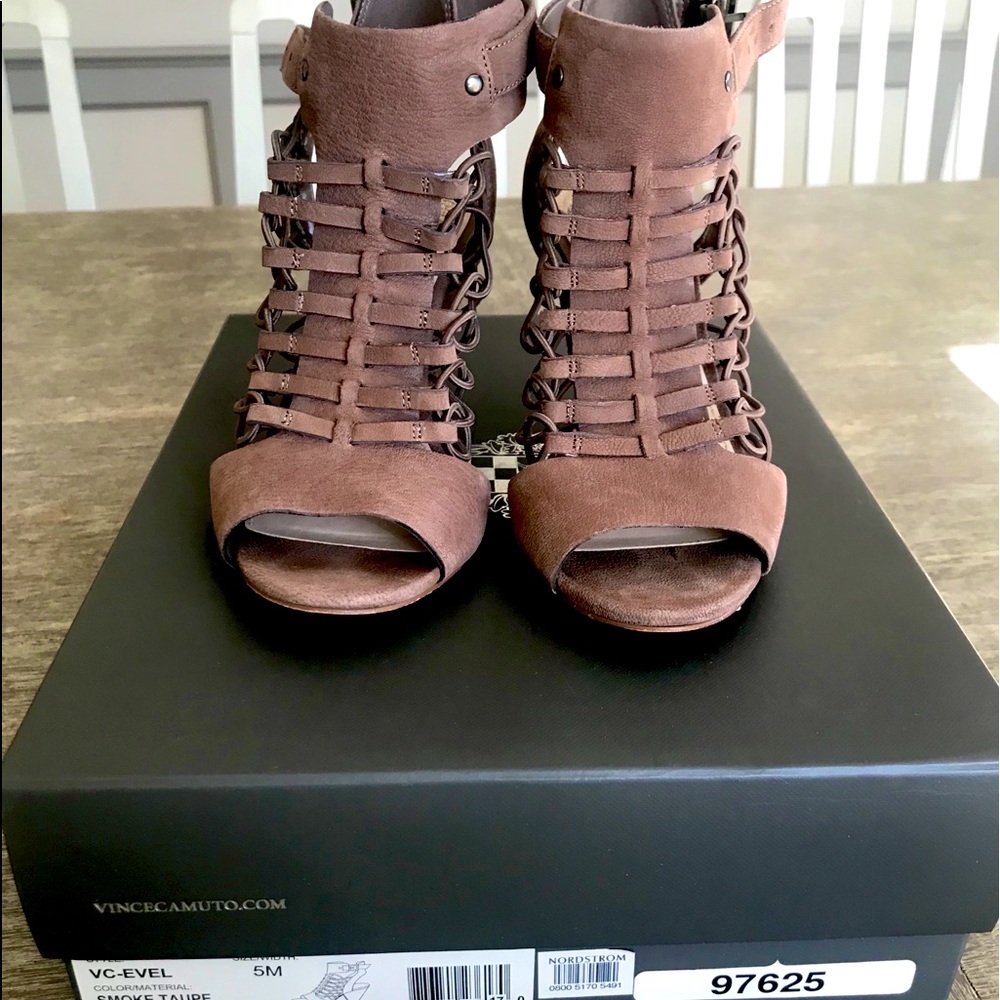 Vince Camuto Smoke Taupe sandals